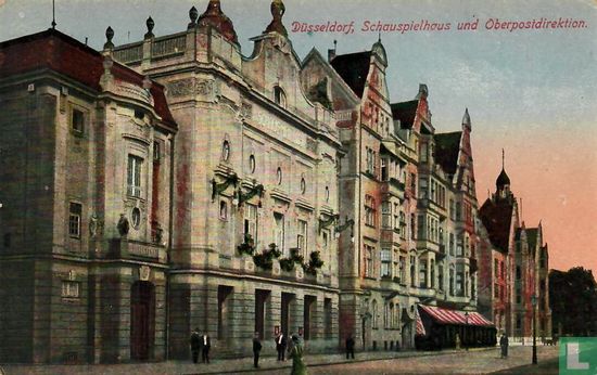 Düsseldorf Schauspielhaus und Oberpostdirektion - Bild 1