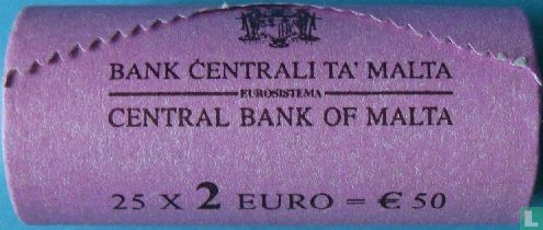Malta 2 euro 2009 (rol) "10th anniversary of the European Monetary Union" - Afbeelding 2