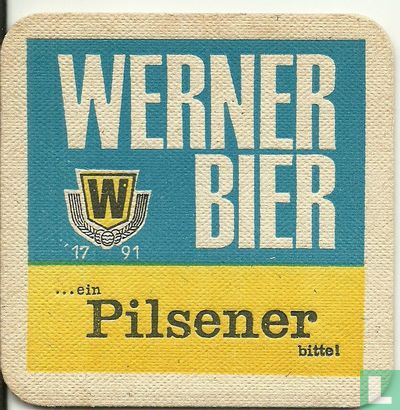 Werner Bier  ... ein Pilsener bitte !
