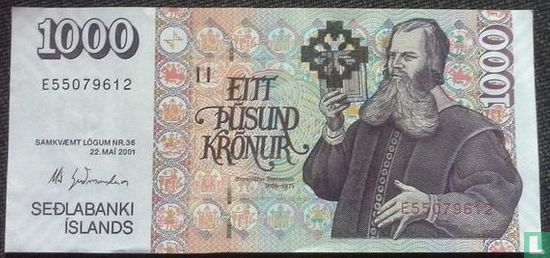 IJsland 1000 kronur - Afbeelding 1