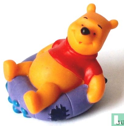 Winnie the Pooh on a pool