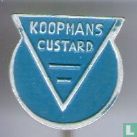 Koopmans Custard (driehoek in cirkel) [blauw]