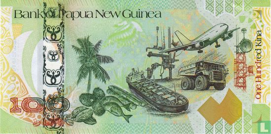 Papoea-Nieuw-Guinea 100 Kina  - Afbeelding 2