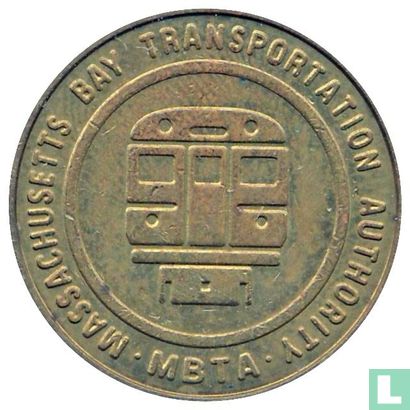 USA  Boston, MA  Massachusetts Bay Transportation  Authority (MBTA, Rail)   mid-1900s - Afbeelding 1