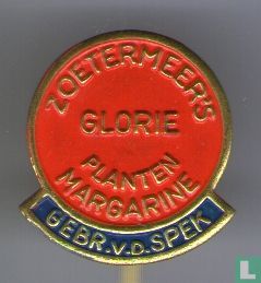 Zoetermeer's Glorie Plantenmargarine Gebr. v.d. Spek [rood-blauw]