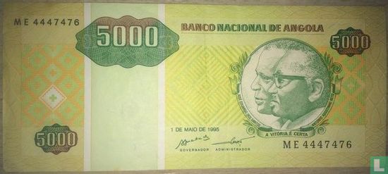 Angola 5.000 Kwanzas Reajustados 1995 - Image 1