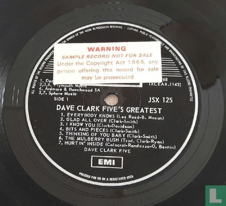 The Dave Clark Five's Greatest - Afbeelding 3