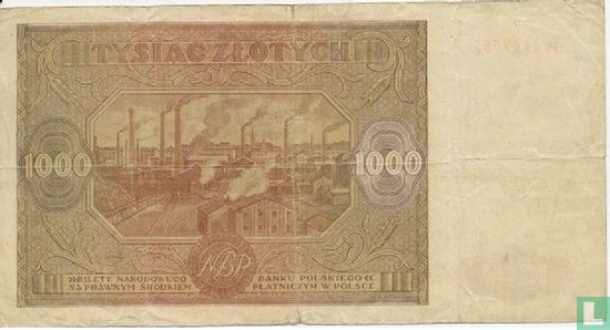 Poland 1,000 Zlotych 1946 - Image 2