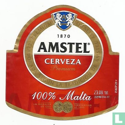 Amstel 100% malta - Image 1