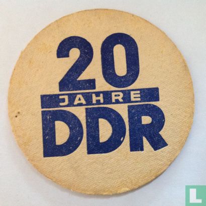 375 Jahre Schmiedefelder Bier / 20 Jahre DDR - Afbeelding 2