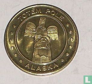 USA  Alaska Fronteir Mint - Totem Pole  1867 - 1980 - Afbeelding 1
