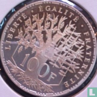 France 100 francs 2000 (PROOF) - Image 2