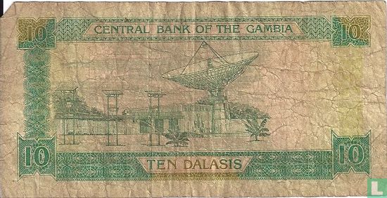 Gambia 10 Dalasis ND (1995) - Afbeelding 2