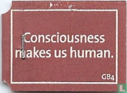 Consciousness makes us human. - Image 1
