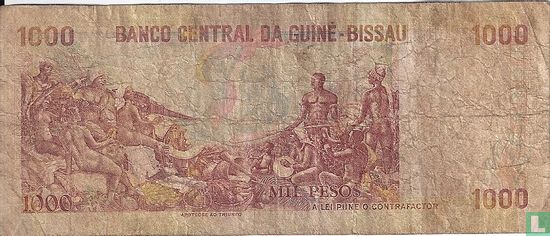 Guinea-Bissau 1,000 Pesos 1990 - Image 2