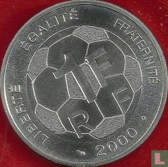 Frankreich 1 Franc 2000 "2000 European Championship and 1998 World Cup" - Bild 1