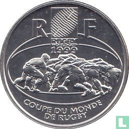 Frankrijk 1 franc 1999 "Rugby World Cup" - Afbeelding 1