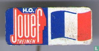 H.O. Jouef treinen (drapeau France)