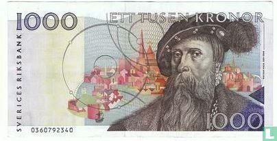Suède 1.000 Kronor 1990 - Image 1