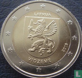 Lettland 2 Euro 2016 "Vidzeme" - Bild 1