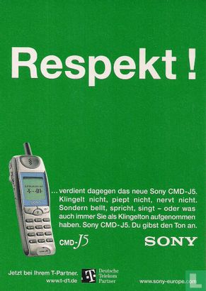 B00106 - Sony "Pfui! / Respekt!" - Bild 2