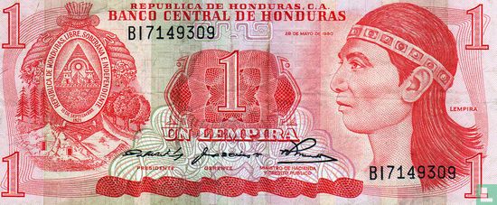 Honduras 1 Lempira 1980 - Image 1