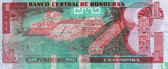 Honduras 1 Lempira 1980 - Image 2