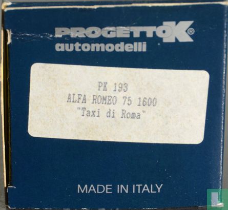Alfa Romeo 75 1600 'Taxi di Roma' - Image 2