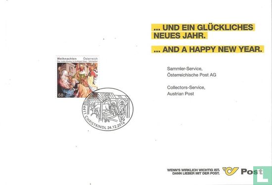 Austrian post thank you card - Image 1