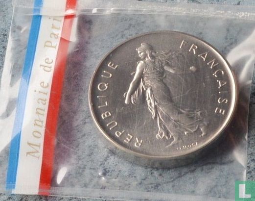 Frankreich 5 Franc 1974 (Piedfort - Nickel) - Bild 2