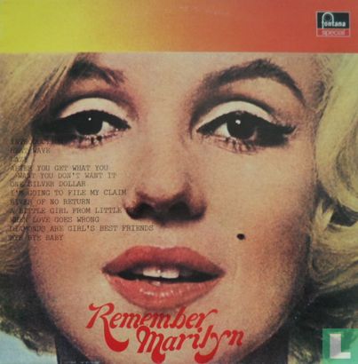Remember Marilyn  - Afbeelding 1