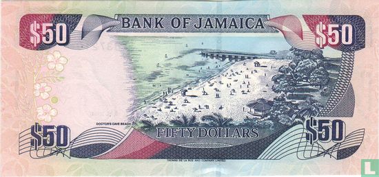 Jamaica 50 Dollars 2004 - Image 2