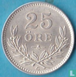 Suède 25 öre 1937 (G grande) - Image 2