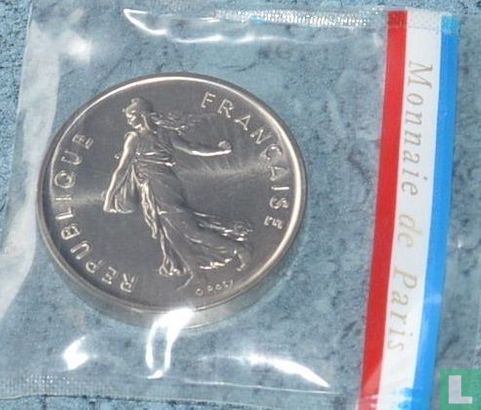 France 5 francs 1971 (Piedfort - nickel) - Image 2