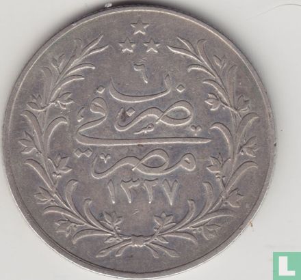 Egypt 10 qirsh 1914 (AH1327-6) - Image 1