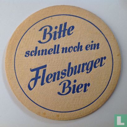 Bitte schnell noch ein Flensburger Bier - Afbeelding 1