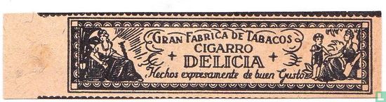 Gran Fabrica de Tabacos Cigarro Delicia Hechos Expresamente de buen Gusto - Afbeelding 1