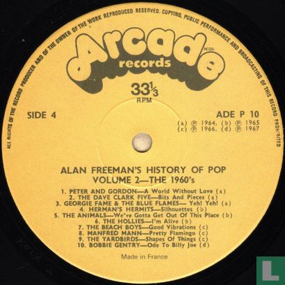Alan Freeman's History of Pop Volume 1 (The 1950's) and Volume 2 (The 1960's) - Bild 3