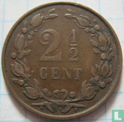 Niederlande 2½ Cent 1886 - Bild 2