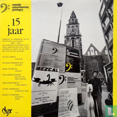 15 jaar Stedelijk Conservatorium Groningen - Afbeelding 1