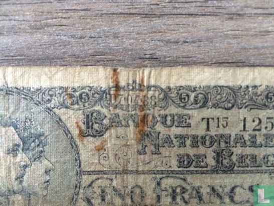 Belgium 5 franc 1938 (Error date 1988) - Image 3