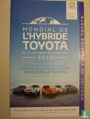 Toyota: Mondial de l'Hybride