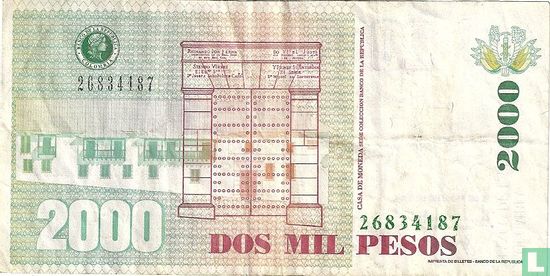 Kolumbien 2.000 Pesos 2004 (P451h) - Bild 2