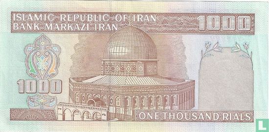 Iran 1.000 Rials ND (1982-) P138h - Bild 2