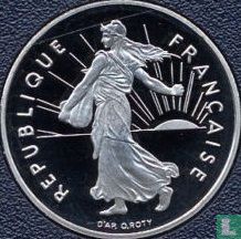 Frankrijk 1 franc 2000 (PROOF) - Afbeelding 2