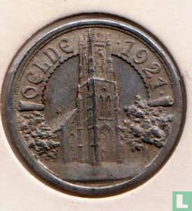 Oelde 10 pfennig 1921 - Afbeelding 1
