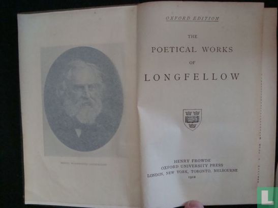 The Poetical Works of Henry Wadsworth Longfellow - Afbeelding 3