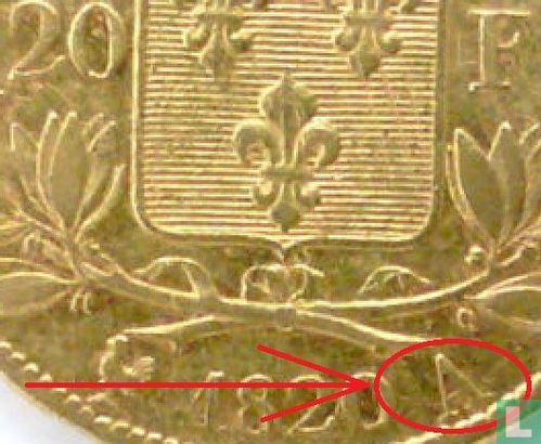 France 20 francs 1820 (A) - Image 3
