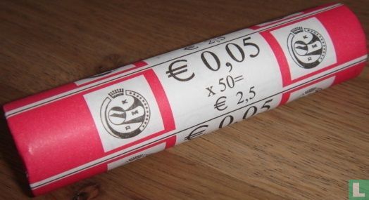 Belgique 5 cent 2005 (rouleau) - Image 1