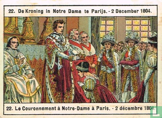 De kroning in Notre Dame te Parijs - 1804 - Afbeelding 1